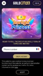 Goldroll Casino mobile screenshot