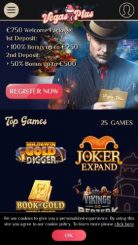 Win VegasPlus Casino mobile screenshot